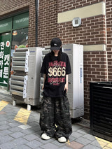 666ヴィンテージナンバーTシャツ