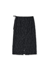 ローズスカート (black)