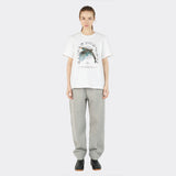 グローイングバーフィンショートスリーブTシャツ(White)