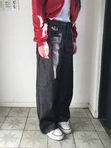 Rib Non-Fade Straight Pants (2c)