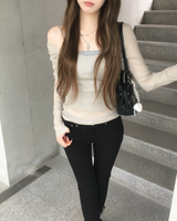 VネックTシャツ