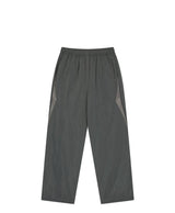 Fleece Lined Nylon Pants / Charcoal