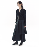 AROUND-NECK ZIP CARDIGAN