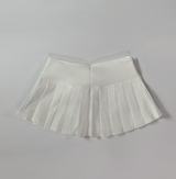 デレナベルトプリーツスカート (White)