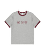 SUN LOGOS RINGER TEE