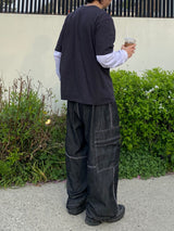 Stitch One Cargo Balloon Pants 1C 