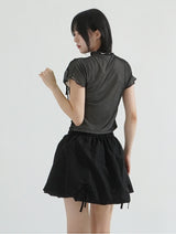 Balloon ribbon skirt