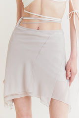 FAIRY MIDI SKIRT grey