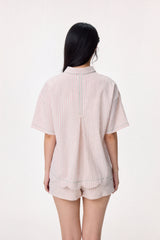 Dear Days Petal Boxy Shirt (Pink)