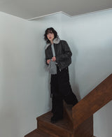 Tex double cargo strap corduroy pants
