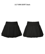LILY MINI SKIRT black