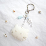 [soft keyring] seaside cat (blue)