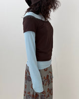 Wide Hole Button Beanie