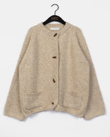 Poban Pocket Wood Duffle Knit Cardigan