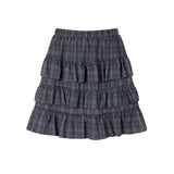 Triple Frill Mid Skirt