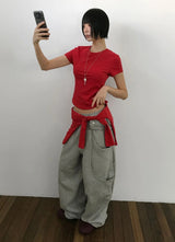 DOUBLE POCKET TRAINING PANTS