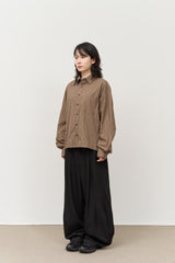 Taper Pintuck Banding Trousers (2color)