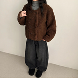 ラエルフリースダンブルラウンドジャケット