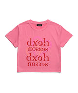 ツーハートシーズンロゴクロップTシャツ