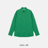 LMN フリックオーバーサイズフィットコットンシャツ (10 colors)