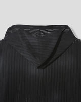 Rukle Mesh Dirty Hooded Zip-Up