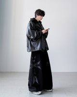 Pheno Washed Leather Parka