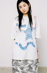ツイスターロックスターTシャツ - アッシュグレー