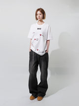 We Love ルーズフィットTシャツ
