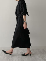 O-ring H-line wrap skirt