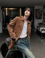Rudy Suede Crop Jacket