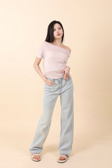 シースルーリボントップス Pink