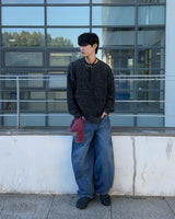Ber Two-tone knit (Black)