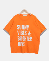 シホ レタリング ショートスリーブ Tシャツ
