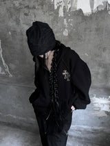 [unisex] ホカミックスパッチフリースセットアップ (裏地フリース / 2color)