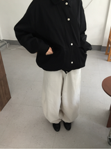 ホップボタンバルーンフィットコットンパンツ（3c）