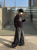 Low Snap Balloon Denim Pants (2 Colors)