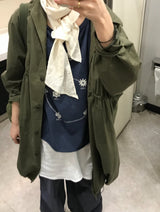 アオイスカーフ (アイボリー)