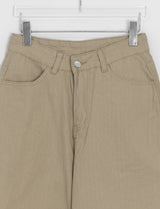 Bepos Rivet Cotton Balloon Wide Pants