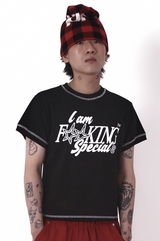 fffff Tシャツ_ブラック
