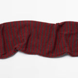 Mini Stripe Red Scarf
