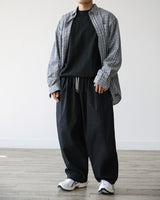 SIO WALK WIDE PANTS BK