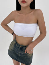 BASIC TUBE TOP BRALETTE - 2 COLOR
