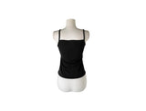 Menly Lace V-neck Ribbed Sleeveless