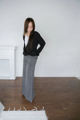 cross wrap banding skirt(2colors)