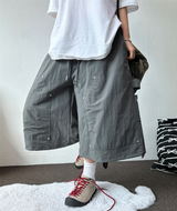 RIVET カーペンターストラップナイロンバミューダ 🩶🤍🖤3COLOR