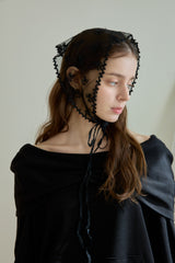 DARLING RIBBON LACE KERCHIEF