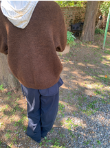 ラティルーズフィットモヘアニットカーディガン（2c）