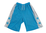 star mesh basketball pants