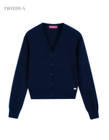 Basic Cashmere Blend V-Neck Cardigan - 5 Colors