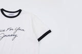 26SS★ グレースクロップドリンガー半袖Tシャツ